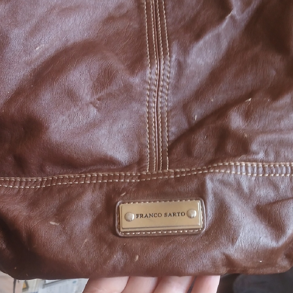 Franco Sarto Rich Brown Men's Messenger Bag